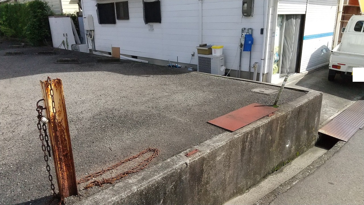 【泉佐野市】駐車場看板の設置工事を行いました。